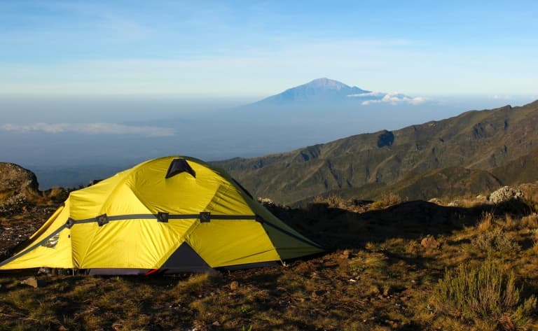 Camp Barranco Hut (3950m)